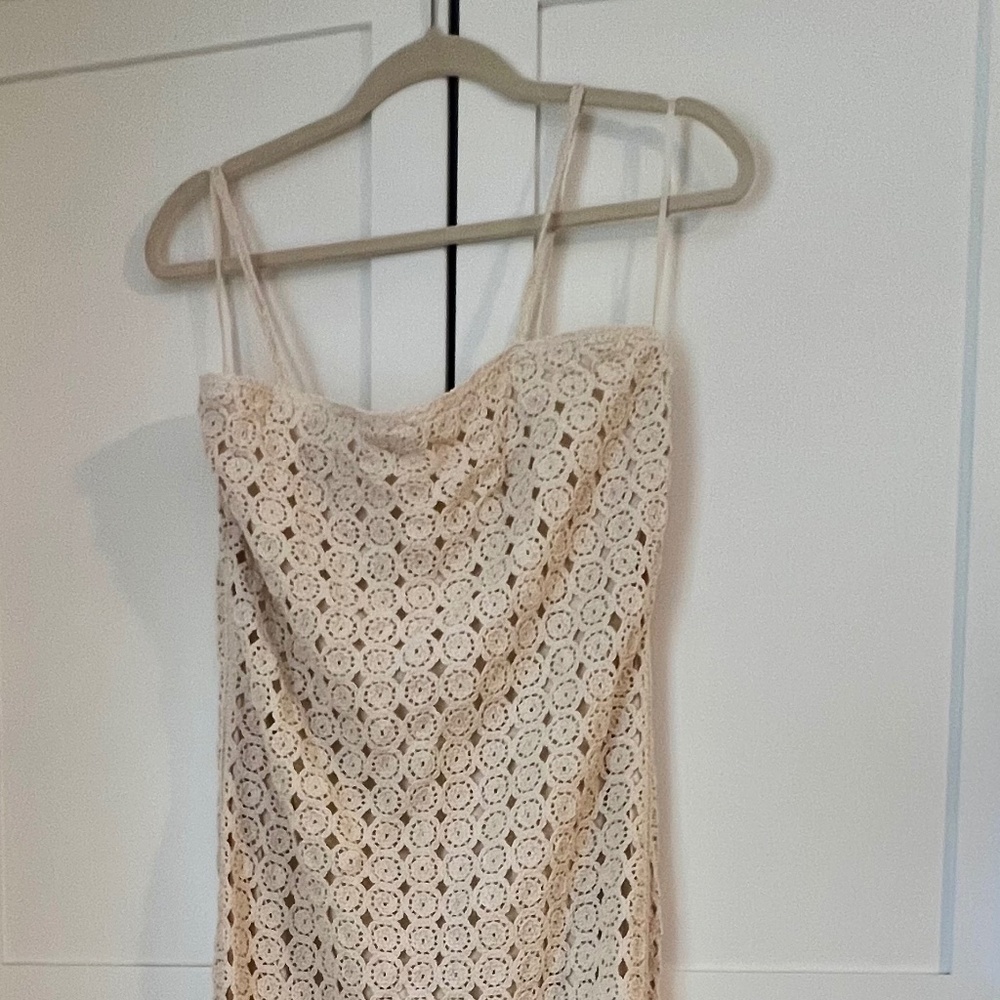 Never Worn Macrame Dress